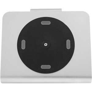 Raised and Rotatable Aluminium Laptop Stand - Up to 43.2 cm (17") Screen Support - 24 cm Depth - Desktop - Silicone, Brush