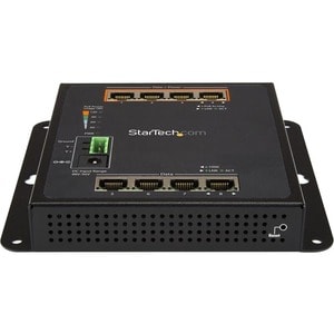 StarTech.com 8 Ports Manageable Ethernet Switch - Gigabit Ethernet - 10/100/1000Base-T - TAA Compliant - 2 Layer Supported