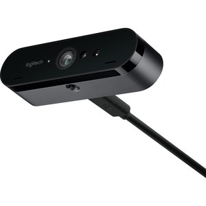 Logitech BRIO STREAM Webcam - 90 fps - USB 3.0 - 13 Megapixel Interpolated - 4096 x 2160 Video - Auto-focus - Microphone