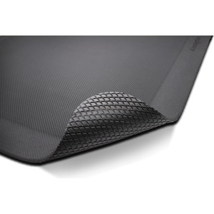 Kensington Anti-fatigue Mat - Workstation - 899.16 mm Length x 500.38 mm Depth x 17.78 mm Thickness - Gel, Rubberized - Bl