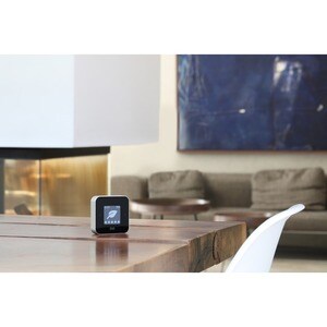 Eve - Room Indoor Air Quality Monitor - Indoor Air Quality Monitor for tracking VOC, temperature & humidity, display, no b