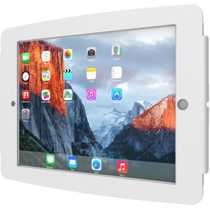 Compulocks iPad Pro 12.9" (3-6th Gen) Space Enclosure Wall Mount White - High-Grade Aluminum Enclosure, Conceals charging 