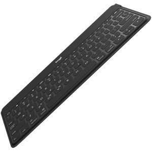 Logitech Keys-To-Go Keyboard - Wireless Connectivity - Black - Scissors Keyswitch - Bluetooth - Home, App Switch, Search, 