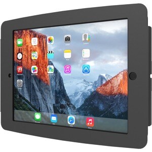 Compulocks iPad Pro 12.9" (3-6th Gen) Space Enclosure Wall Mount Black - High-Grade Aluminum Enclosure, Conceals charging 