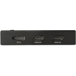 StarTech.com 4 Port HDMI Video Switch - 3x HDMI & 1x DisplayPort - 4K 60Hz - Multi Port HDMI Switch Box w/ Automatic Switc