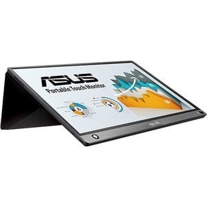 Asus ZenScreen MB16AMT 15.6" LCD Touchscreen Monitor - 16:9 - 16" Class - CapacitiveMulti-touch Screen - 1920 x 1080 - Ful