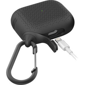 Catalyst Carrying Case Apple AirPods Pro - Stealth Black - Rain Resistant, Snow Resistant, Dust Resistant, Water Proof, Dr
