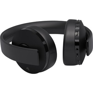 Sony Gold CUHYA-0080BR Wired/Wireless Over-the-head Stereo Gaming Headset - Black - Binaural - Circumaural - 1000 cm - RF 