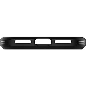 Spigen Tough Armor Case for Apple iPhone SE Smartphone - Black - OEM - Drop Resistant, Impact Resistant - Thermoplastic Po