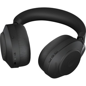 Jabra Evolve2 85 Link380 USB-A UC Stereo Headset inkl. Ladestation - Schwarz - Kabellos - Ohrumschließend - Bluetooth