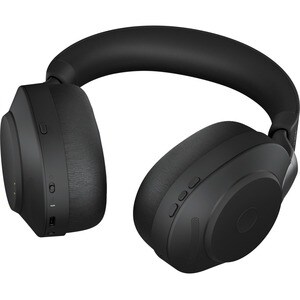 Jabra Evolve2 85 Wireless Over-the-head Stereo Headset - Black - Binaural - Supra-aural - Bluetooth