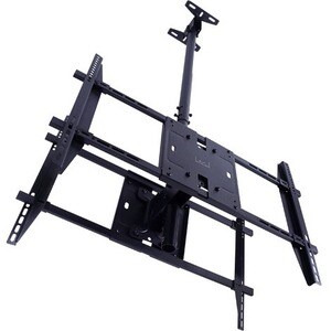 ITB Ceiling Mount for Digital Signage Display, Monitor - Black - 2 Display(s) Supported - 190.5 cm (75") Screen Support - 