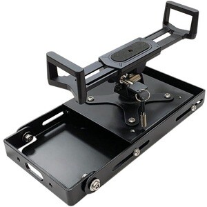 CTA Digital Universal Security Mullion Side Mount - 10.50" Screen Support - 75 x 75 - Metal - 1