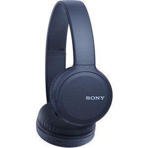 Sony WH-CH510 Wireless Over-the-head Stereo Headset - Blue - Binaural - Supra-aural - 1000 cm - Bluetooth - 20 Hz to 20 kHz