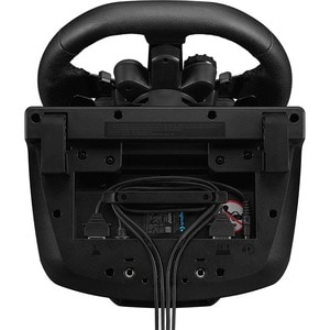 Logitech G G923 Gaming Steering Wheel - Cable - USB - PlayStation, PC, PlayStation 5 - Black