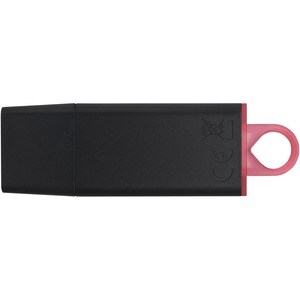 Kingston DataTraveler Exodia 256GB USB 3.2 (Gen 1) Flash Drive - 256 GB - USB 3.2 (Gen 1) - Black, Pink - 5 Year Warranty