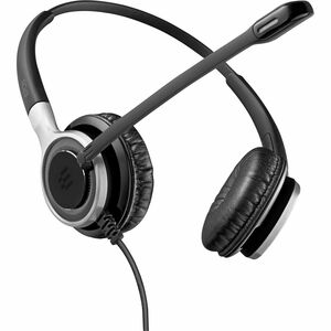 EPOS IMPACT SC 660 Kabel Auf den Ohren Stereo Headset - Schwarz, Silber - Binaural - 50 Hz bis 18 kHz Frequenzgang - 100 c