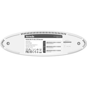 Router inalámbrico Tenda 4G03 - Wi-Fi 4 - IEEE 802.11b/g/n - 1 SIM - Inalámbrica, Ethernet - 4G - LTE - 2,40 GHz Banda ISM