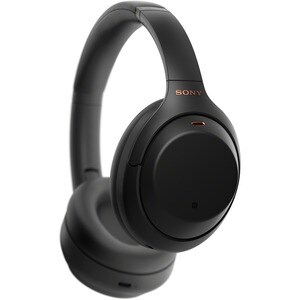 Sony WH-1000XM4 Wired/Wireless Over-the-head Stereo Headset - Black - Binaural - Circumaural - 1000 cm - Bluetooth - 4 Hz 