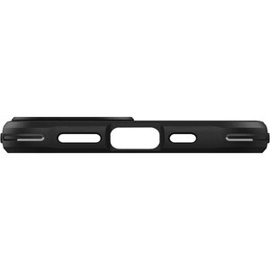 Spigen Rugged Armor Rugged Case for Apple iPhone 13 Smartphone - Textured - Matte Black - Carbon Fiber, Glossy - Thermopla