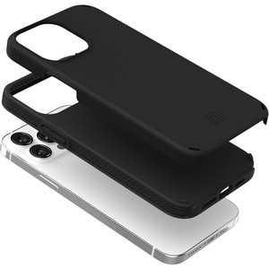 Incipio Duo for iPhone 13 Pro Max - For Apple iPhone 13 Pro Max Smartphone - Black - Soft-touch - Bump Resistant, Drop Res