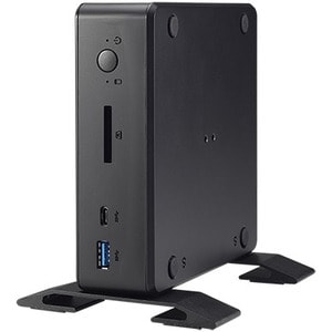 Shuttle XPC nano NC10U Desktop Computer - Intel Celeron 4205U - 8 GB - Black - Intel Chip - Intel UHD Graphics 610 DDR4 SD