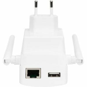 Assmann DN-7072 Single Band IEEE 802.11b/g/n 300 Mbit/s Wireless Range Extender - 2.40 GHz - External - 1 x Network (RJ-45