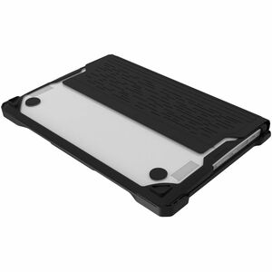 MAXCases Extreme Shell-S for HP x360 EE G4/G3 Chromebook 2:1 Convertible 11.6" (Black/Clear) - For HP Chromebook - Texture