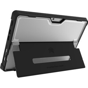 STM Goods Dux Shell for Surface Pro 8 - For Microsoft Surface Pro 8 Tablet - Textured Bumper - Black - Drop Resistant - Th