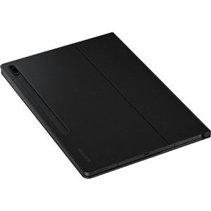 Samsung Book Cover Keyboard/Cover Case (Book Fold) for 31.5 cm (12.4") Samsung Galaxy Tab S7+ Tablet - Black - Bacterial R