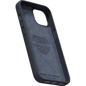Funda Njord - para Apple iPhone 14 Plus Smartphone - Negro - Resistente a Caídas, Resistencia a arañazos, Antipolvo - Piel