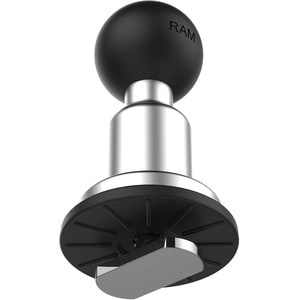RAM Mounts Mounting Ball for Mounting Rail - 2 lb Load Capacity - Marine-grade Aluminum, Stainless Steel, Rubber