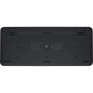 Logitech Signature K650 Keyboard - Wireless Connectivity - English (US) - QWERTY Layout - Graphite Grey - Bluetooth/RF - 5