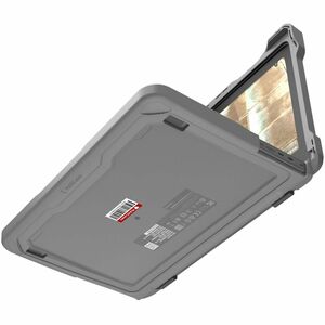 MAXCases Extreme Shell-F Slide Case for Dell 3100/3110 Chromebook 2:1 Convertible 11.6" (Gray/Clear) - For Dell Chromebook