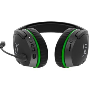 HEASDET SEM FIO HYPERX CLOUDX STINGER CORE XBOX PRETO E VERDE