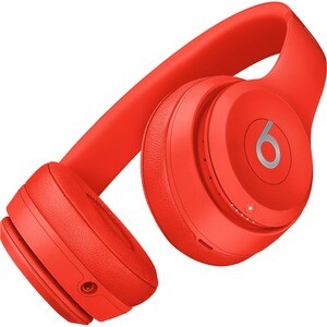 Beats by Dr. Dre Solo3 Wireless Over-the-head Stereo Headset - Citrus, Red - Binaural - Circumaural - Bluetooth