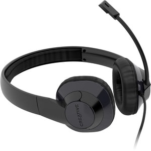 Creative HS-720 V2 Wired On-ear Stereo Headset - Black - Binaural - Ear-cup - 20 Hz to 20 kHz - 2 m (78.74") Cable - Noise