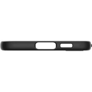 Spigen Liquid Air Case for Samsung Galaxy S23 Smartphone - Geometric Design - Matte Black - Drop Resistant, Anti-slip, Sho