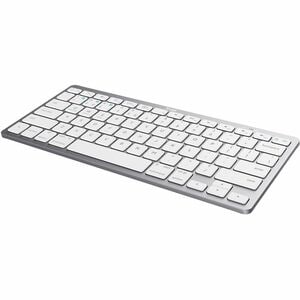 Trust Keyboard - Wireless Connectivity - Spanish - Silver - Scissors Keyswitch - Bluetooth - 4 - 10 m - 85 Key(s) - Notebo