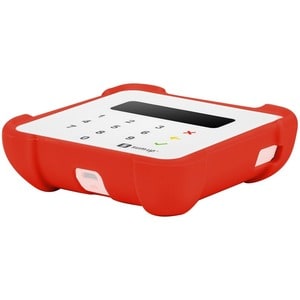 MOBILIS R Series Rugged Case for SumUp Payment Terminal - Red - Scratch Resistant, Drop Resistant, Impact Resistant, Shock