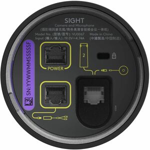 Logitech Sight Câmara para vídeo conferência - 60 fps - Grafite - 4K - 3840 x 2160 Vídeo - 315° Angle - Montagem em tripé,