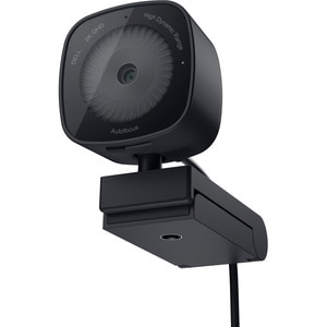 Dell WB3023 Webcam - USB 2.0 Type A - 2560 x 1440 Video - Auto-focus - 78° Angle - 2x Digital Zoom - Microphone - Windows 