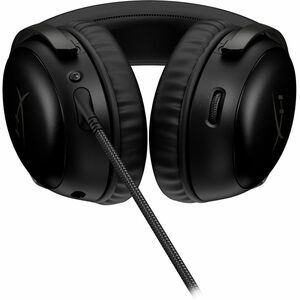 HyperX Cloud III Wired Over-the-ear, Over-the-head Stereo Gaming Headset - Black - Circumaural - 64 Ohm - 10 Hz to 21 kHz 