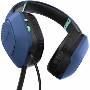 Trust Gaming Zirox 415B Kabel Auf den Ohren, Über das Ohr Stereo Gaming Headset - Blau - Binaural - Geschlossen - 20 Hz bi