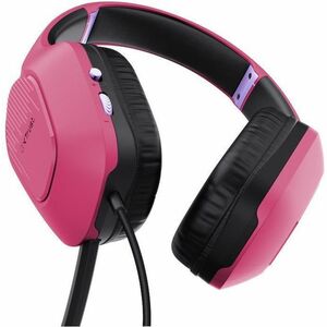 Trust GXT 415P Zirox Kabel Kopfbügel Stereo Gaming Headset - Rosa - Binaural - Ohrumschließend - 20 Hz bis 20 kHz Frequenz