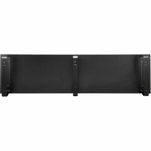Eaton Tripp Lite Series Extra-Wide Dual-Monitor Riser for Desk, 39 x 10 in. - Wood, Black - Desk - Wood - Black - For Moni
