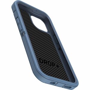 OtterBox Defender Carrying Case (Holster) Apple iPhone 15, iPhone 14, iPhone 13 Smartphone - Baby Blue Jeans (Blue) - Drop