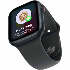 Apple Watch Series 9 智能手表 - 45 毫米 Case Height - 38 毫米 Case Width - 午夜黑 Case Color - 午夜黑 Band Color - 玻璃 Body Material - 铝 