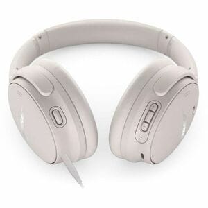 Bose QuietComfort Headset - Stereo - Wired/Wireless - Over-the-ear - Binaural - Circumaural - Noise Canceling - Smoke White