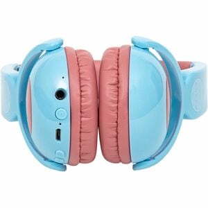 Our Pure Planet Wired/Wireless Over-the-head Stereo Headset - Pink - Binaural - Circumaural - Bluetooth - Condenser Microp